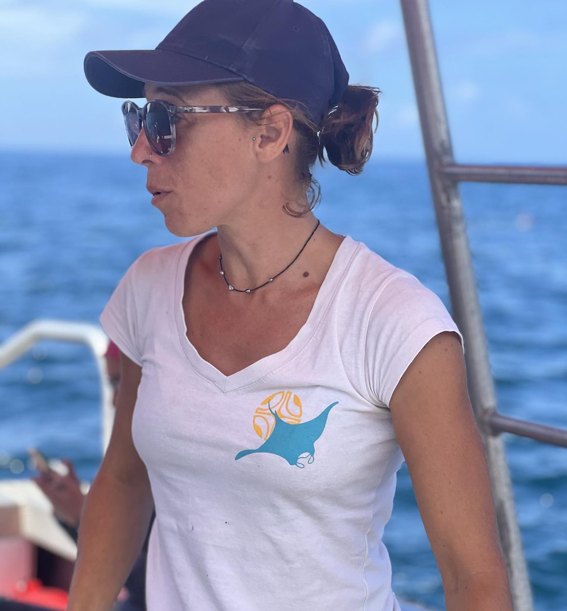 Julie Chérais, owner and manager of Nuku-Dive